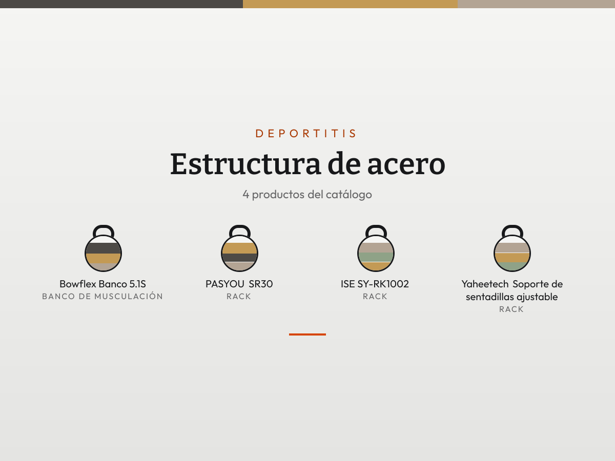 Mosaico de Estructura de acero: sus productos en fichas de color
