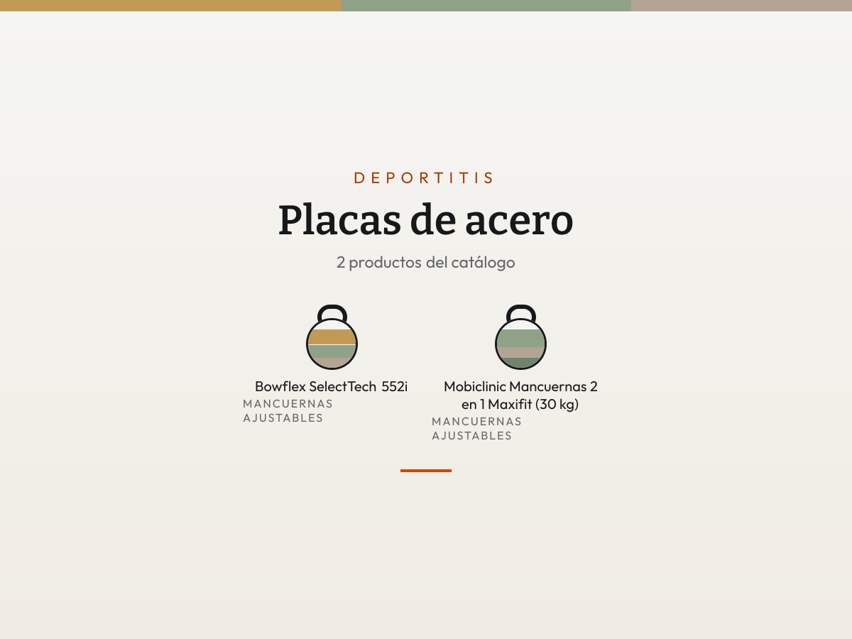 Mosaico de Placas de acero: sus productos en fichas de color
