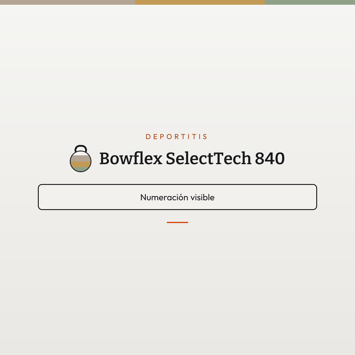 Desglose de componentes de SelectTech 840 — contacto, ajuste y estructura