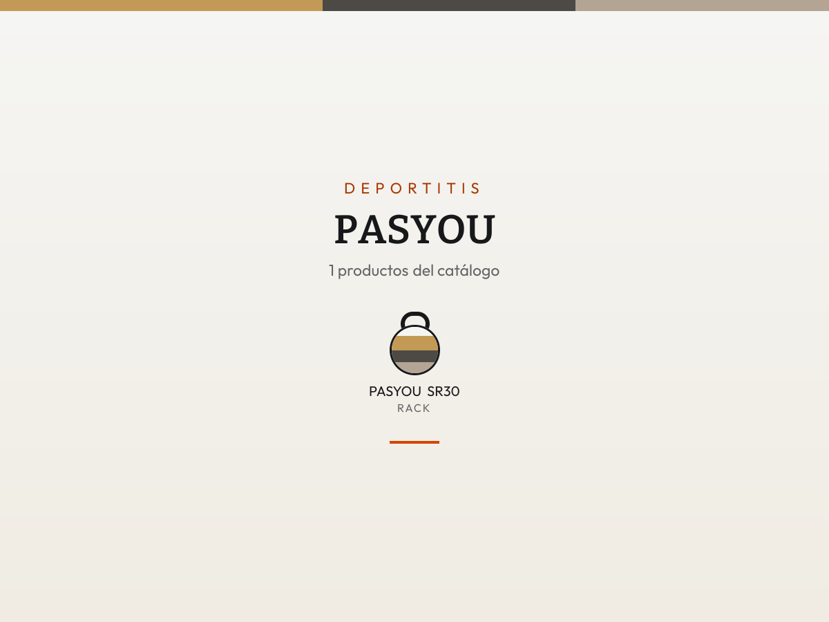 Mosaico de PASYOU: sus productos en fichas de color